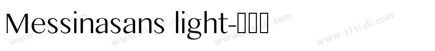 Messinasans light字体转换